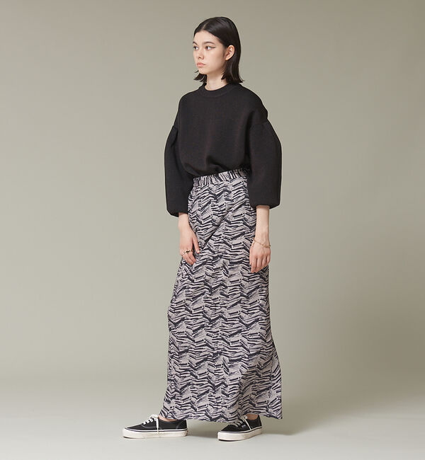 NOMINE「オリジナルプリントマーメイドマキシスカート」|スカート|