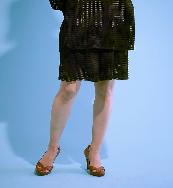 NOMINE「【セットアップ対応】メッシュハーフパンツ」|その他|ブラック