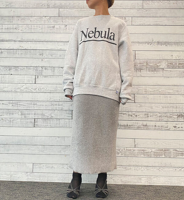 NOMINE「【セットアップ対応可】ラメシャギータイトニットスカート」|スカート|