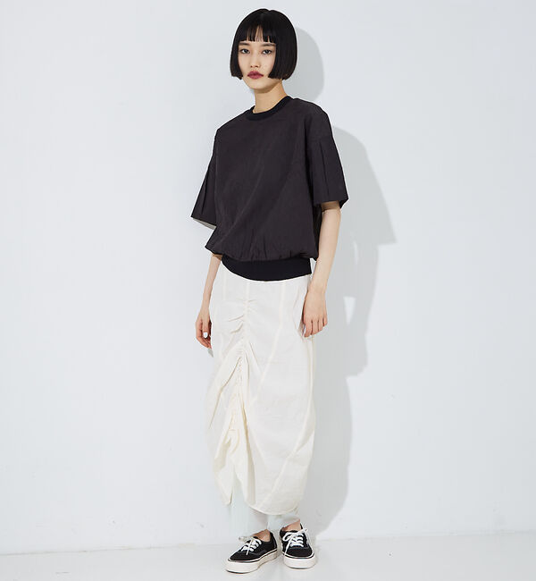 NOMINE「シワ加工 リンクル Tシャツ」|Tシャツ・カットソー|