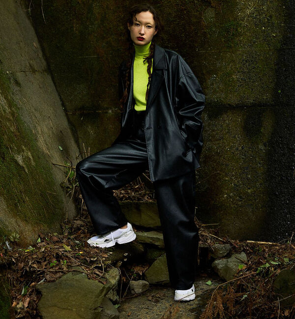 NOMINE「フェイクレザー オーバー ジャケット」|その他|