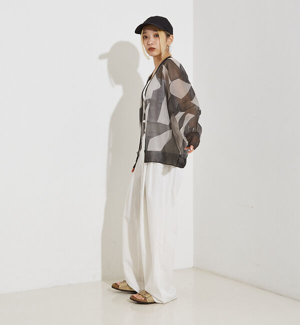 NOMINE「【セットアップ着用可】3タック  ワイドパンツ」|その他|