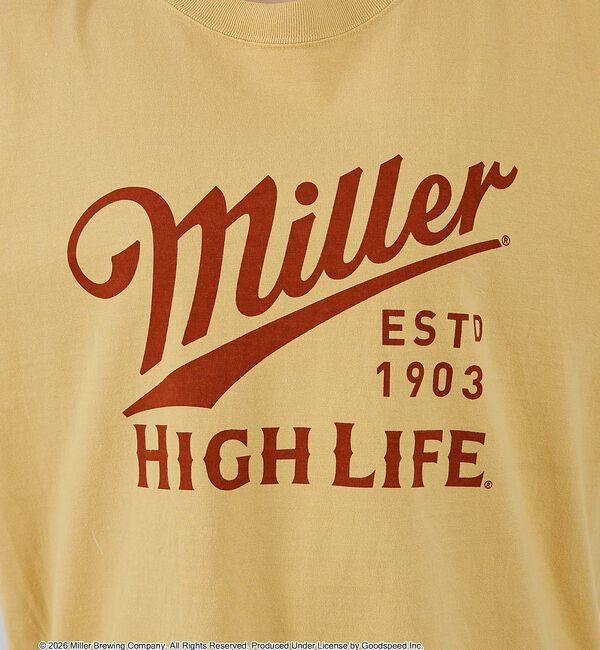 NOMINE「【GOOD ROCK SPEED】Miller ヴィンテージ風 ロゴ Tシャツ【」|Tシャツ・カットソー|