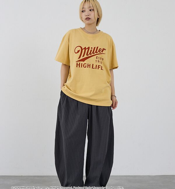 NOMINE「【GOOD ROCK SPEED】Miller ヴィンテージ風 ロゴ Tシャツ【」|Tシャツ・カットソー|