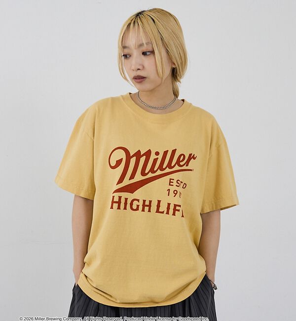 NOMINE「【GOOD ROCK SPEED】Miller ヴィンテージ風 ロゴ Tシャツ【」|Tシャツ・カットソー|
