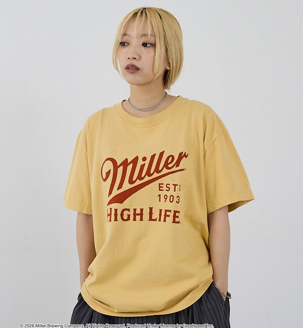 NOMINE「【GOOD ROCK SPEED】Miller ヴィンテージ風 ロゴ Tシャツ【」|Tシャツ・カットソー|
