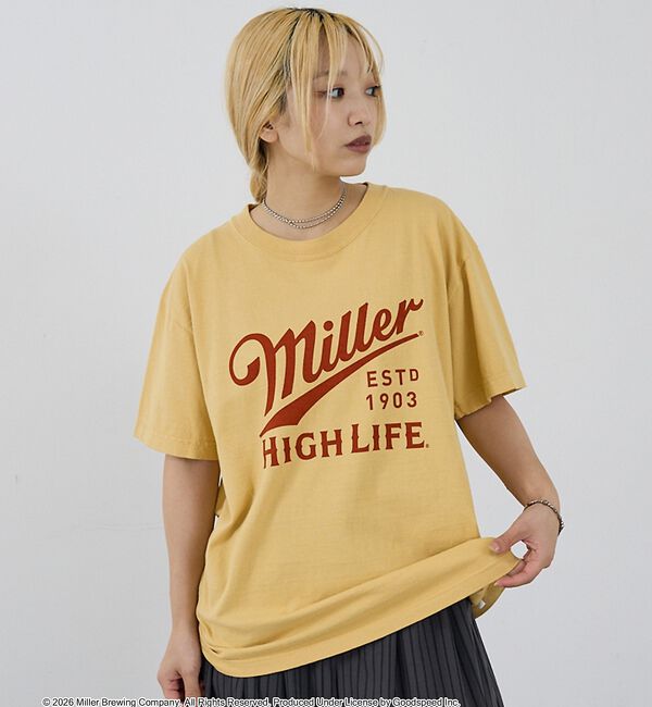 NOMINE「【GOOD ROCK SPEED】Miller ヴィンテージ風 ロゴ Tシャツ【」|Tシャツ・カットソー|