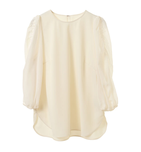 TIARA「シフォンスリーブトップス」|シャツ・ブラウス|