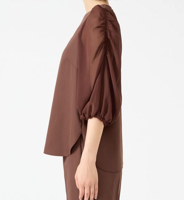 TIARA「シフォンスリーブトップス」|シャツ・ブラウス|