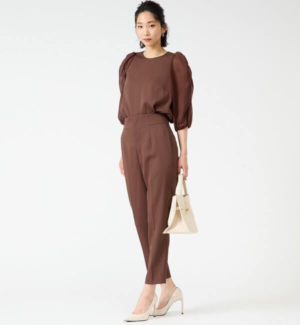 TIARA「シフォンスリーブトップス」|シャツ・ブラウス|