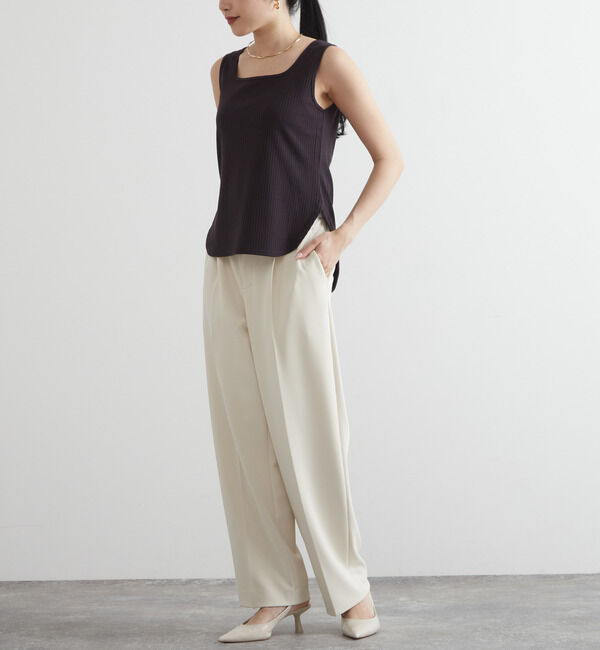 Liesse「リブタンクトップ」|タンクトップ|