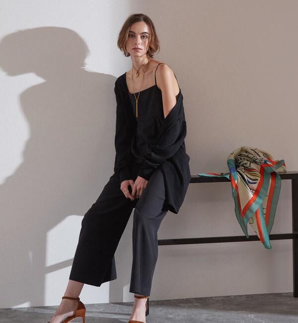 Liesse「麻調コットンカーディガン」|カーディガン|