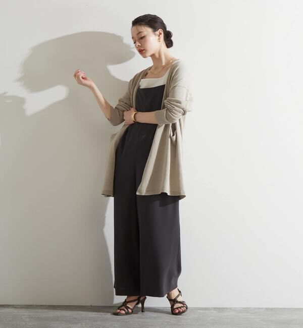 Liesse「麻調コットンカーディガン」|カーディガン|