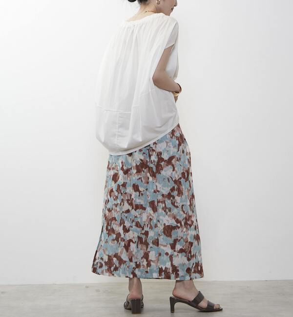 Liesse「カラーペイントスカート」|スカート|