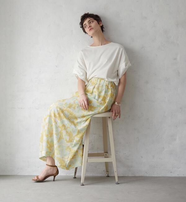 Liesse「カラーペイントスカート」|スカート|