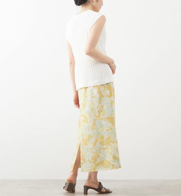 Liesse「カラーペイントスカート」|スカート|