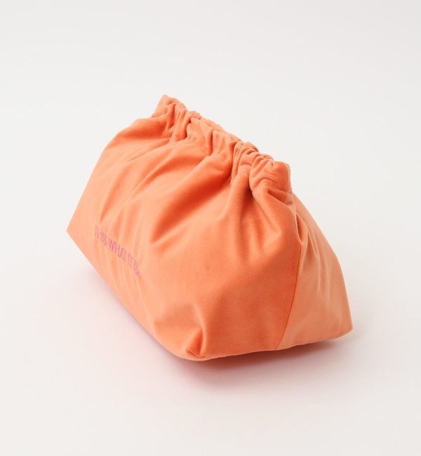 Liesse「【sorbet island/ソルベ アイランド】p.72-73 Embroidered Veivet Clutch Bag」|クラッチバッグ|