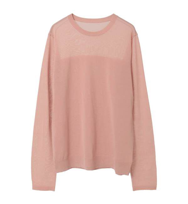 Liesse「ロングスリーブシアーニット」|ニット・セーター|