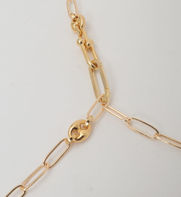 Liesse「《別注》【EO/イオ】コインチェーンネックレス（BO26SS-19）」|ネックレス|