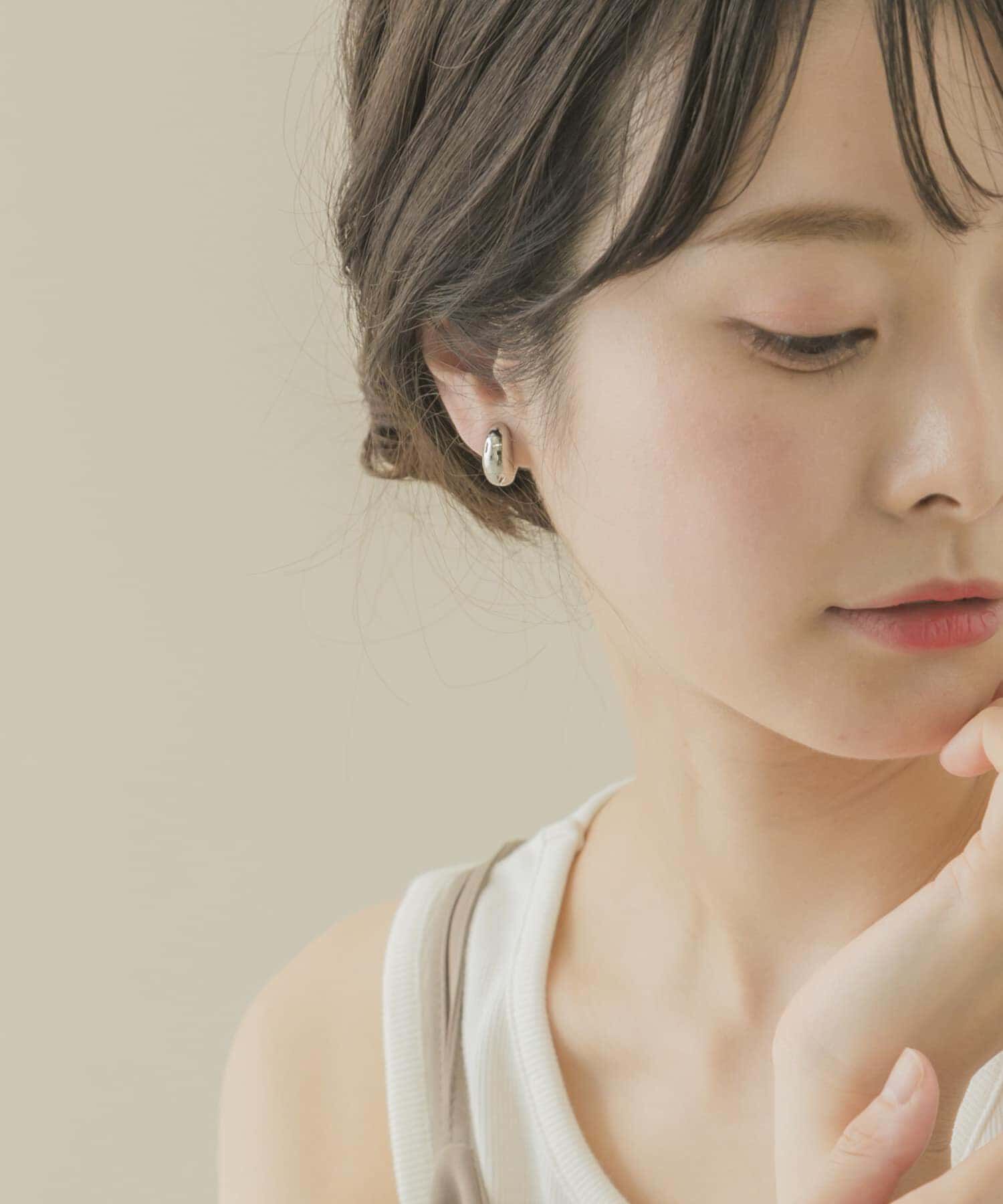 SMELLY「メタルプックリイヤリング」|イヤリング|