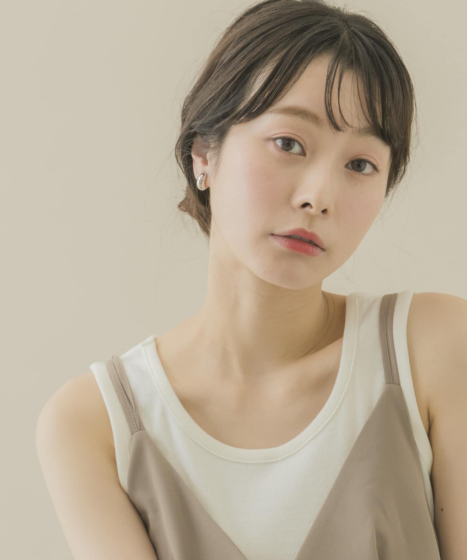 SMELLY「メタルプックリイヤリング」|イヤリング|