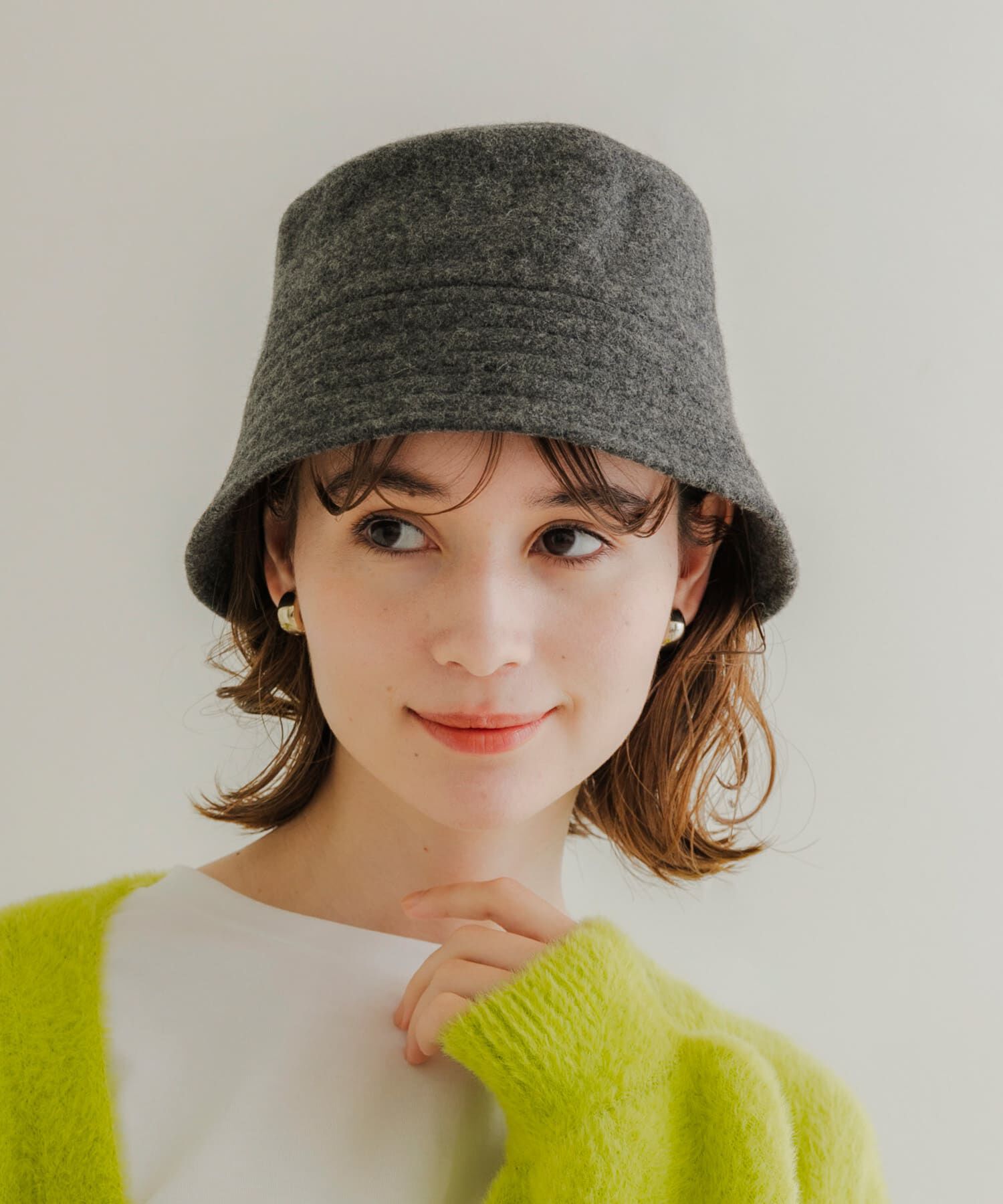 SMELLY「ソフトウールバケットハット」|ハット|