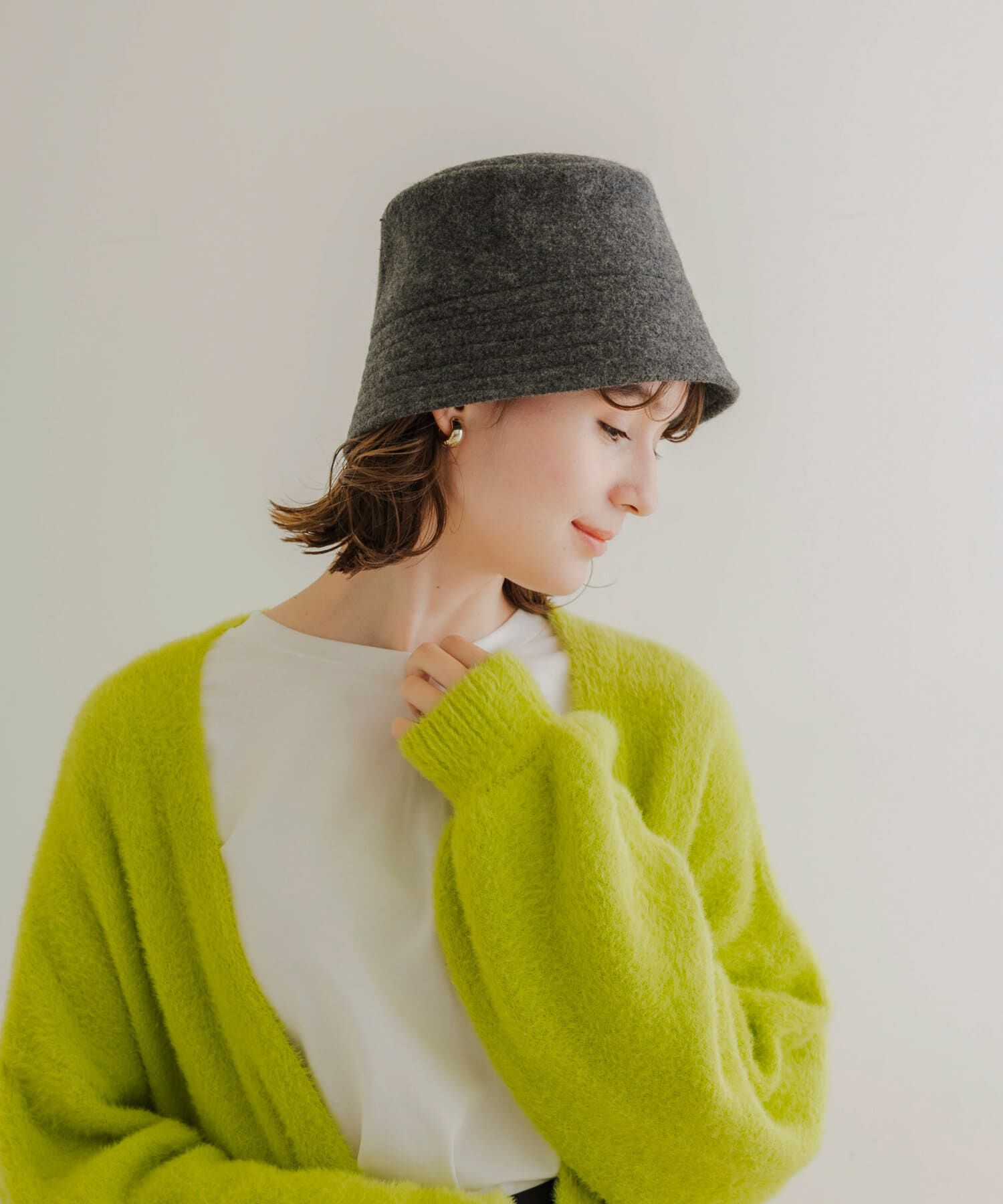SMELLY「ソフトウールバケットハット」|ハット|