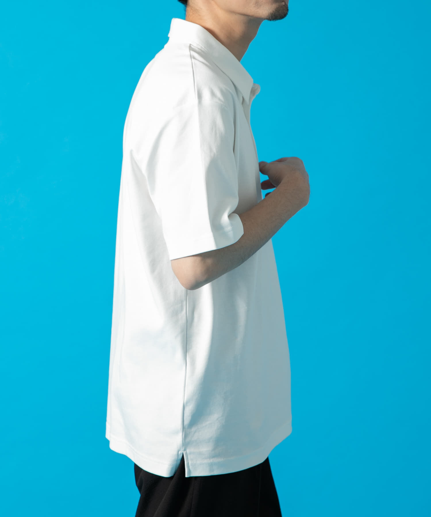 URBAN RESEARCH ROSSO「『XLサイズあり』『UR TECH』防汚加工リラックス半袖ポロシャツ」|ポロシャツ|