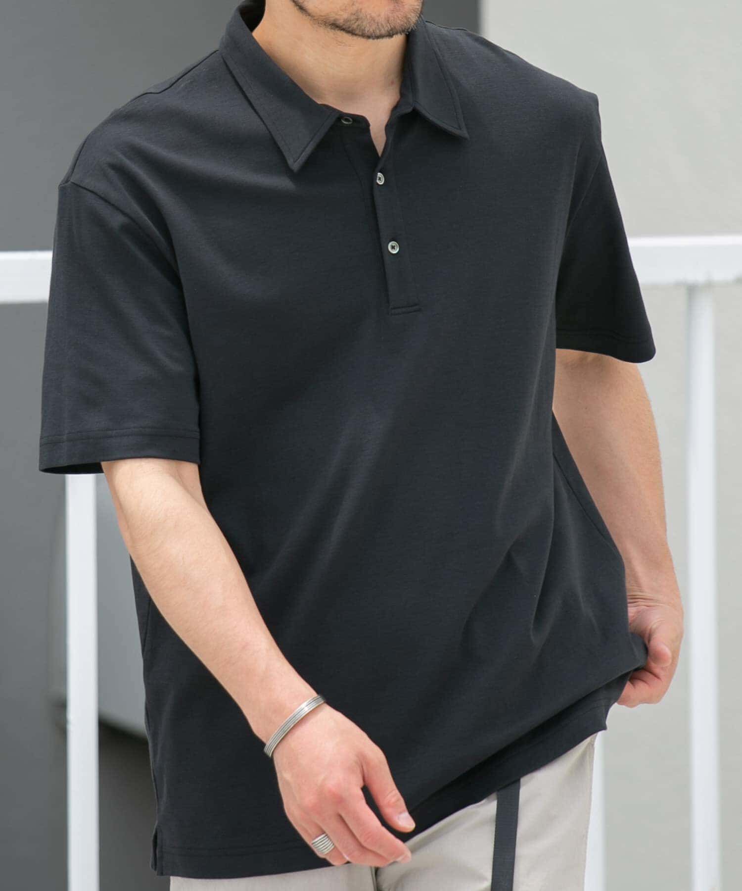 URBAN RESEARCH ROSSO「『XLサイズあり』『UR TECH』防汚加工リラックス半袖ポロシャツ」|ポロシャツ|