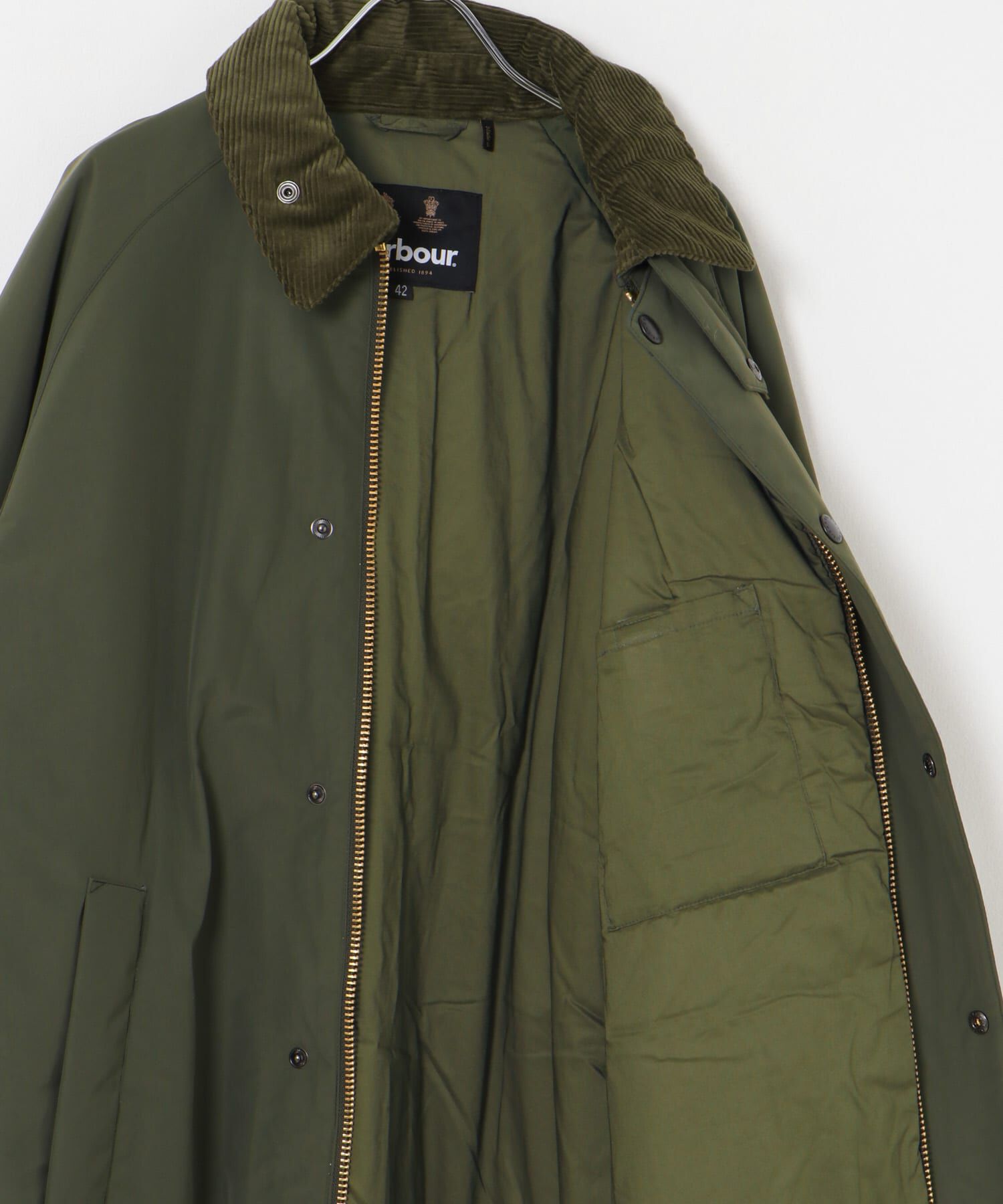 URBAN RESEARCH「Barbour　EXMOOR CASUAL COAT」|ステンカラーコート|