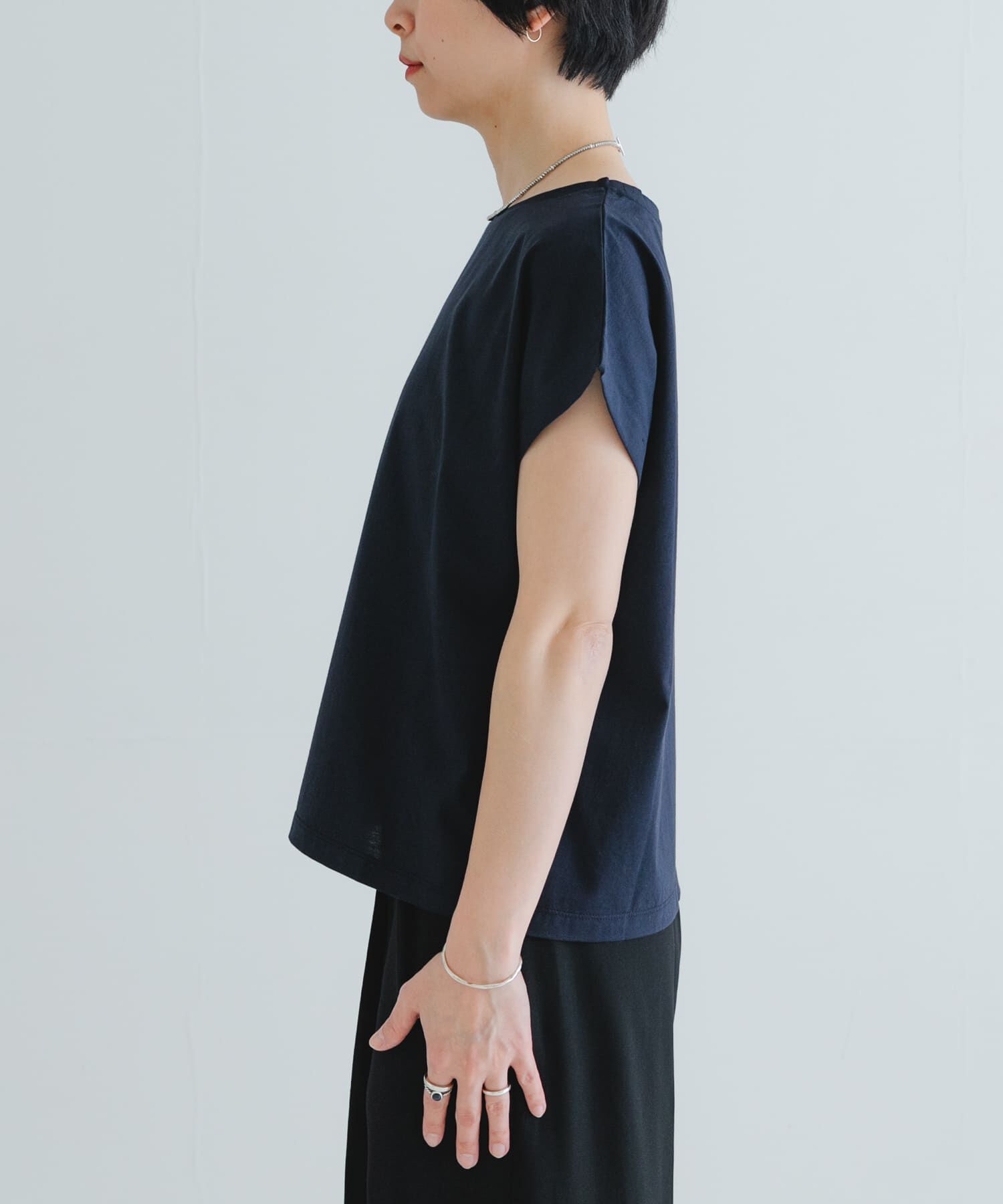 URBAN RESEARCH「スーピマコットンボートネックカットソー」|Tシャツ・カットソー|