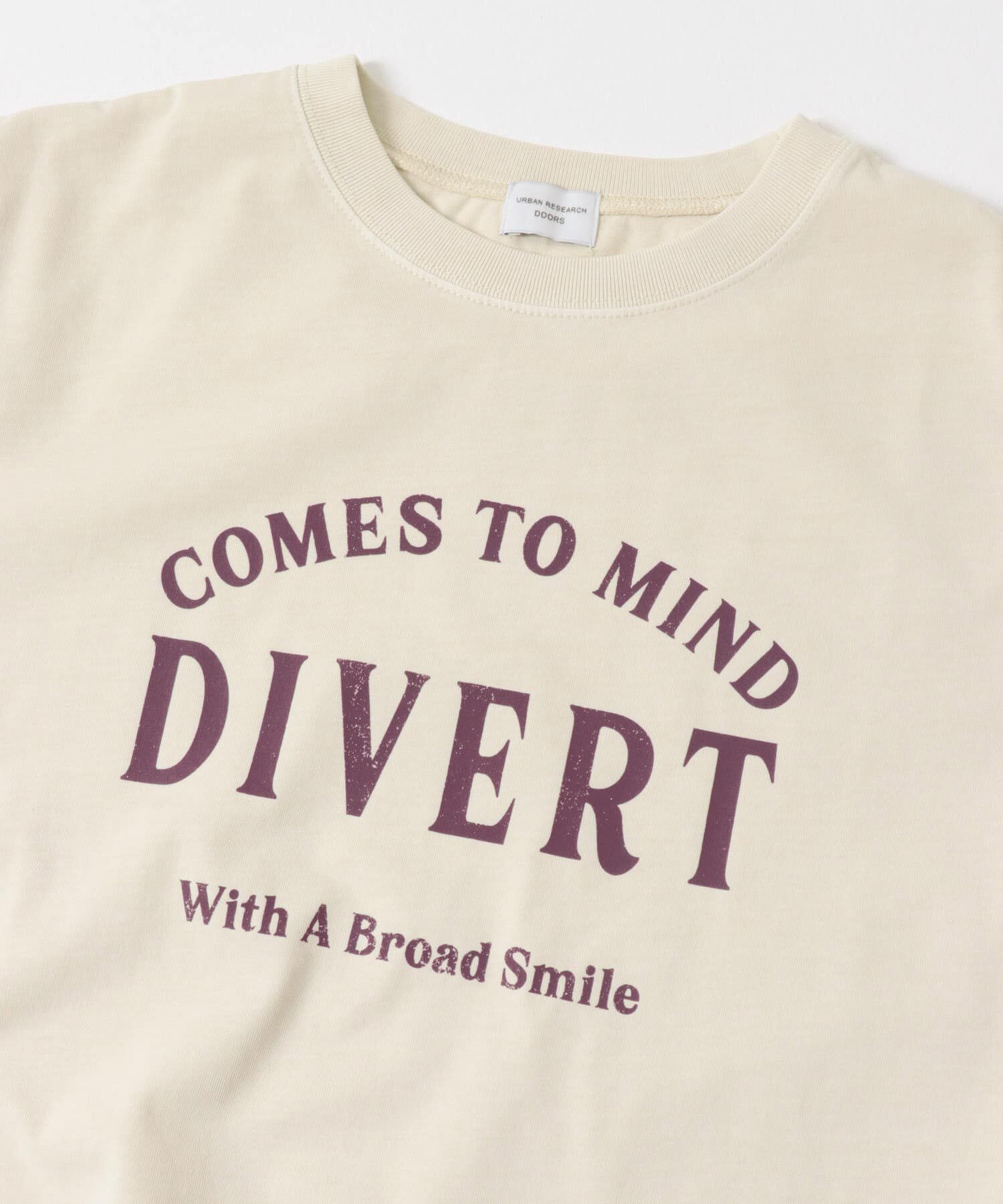 URBAN RESEARCH DOORS「ピグメントロゴTシャツ」|Tシャツ・カットソー|