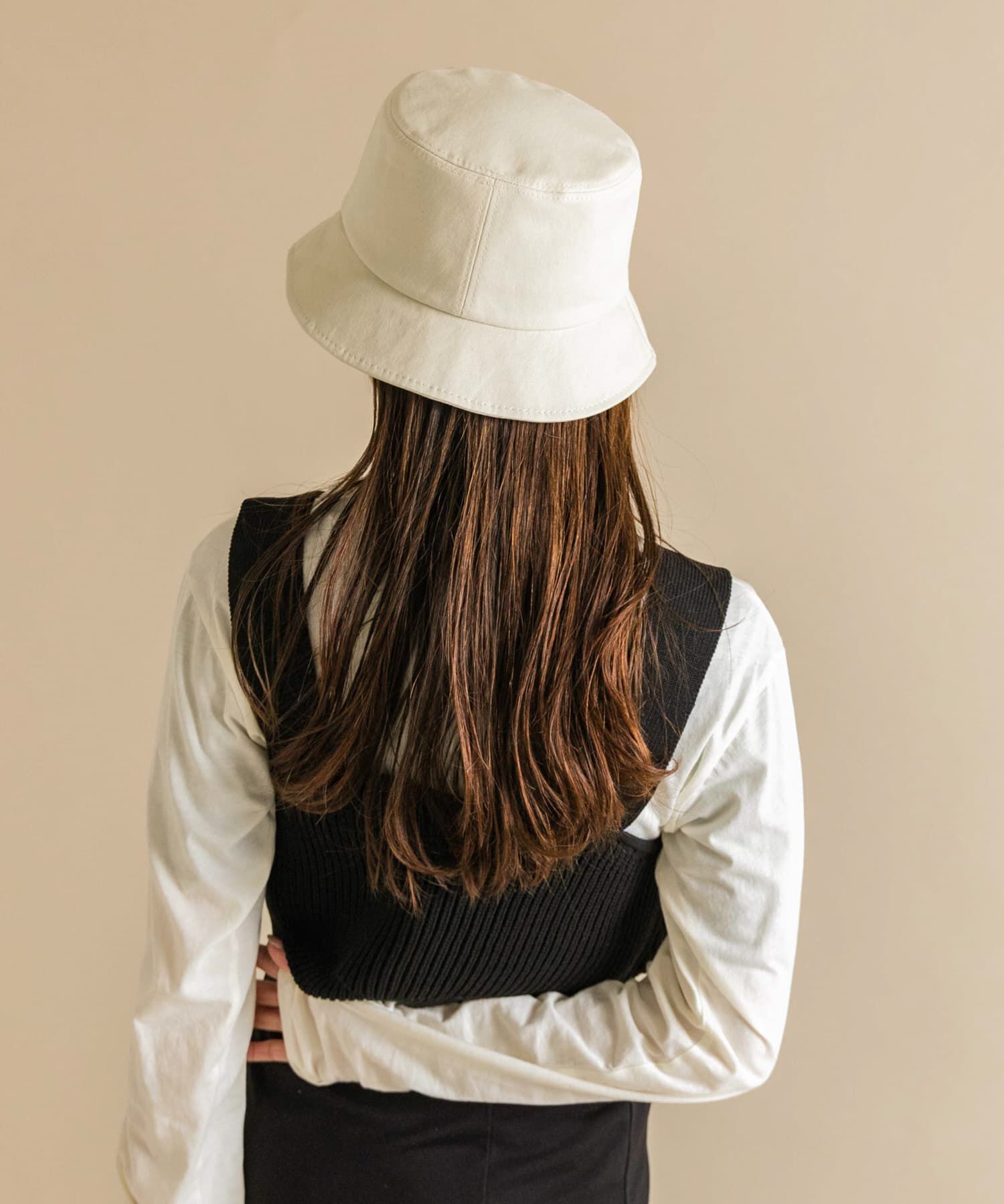 SMELLY「コットンリボンバケットハット」|ハット|