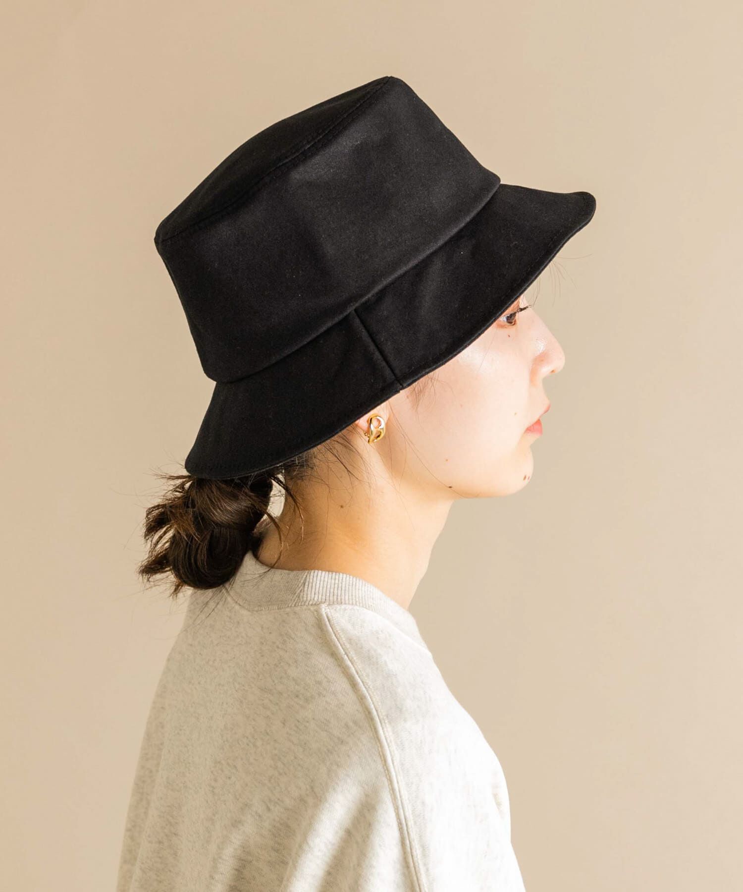 SMELLY「コットンリボンバケットハット」|ハット|