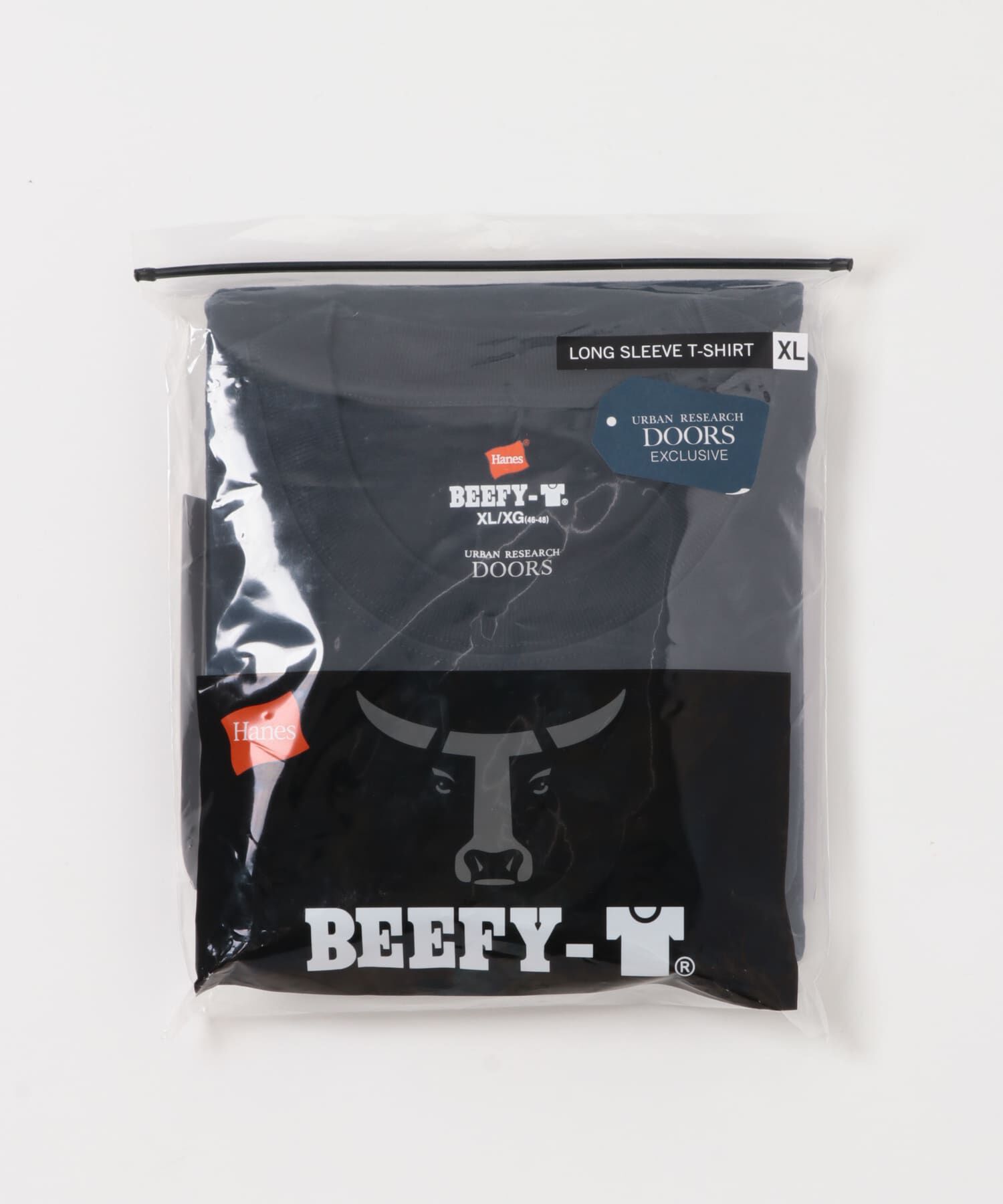 URBAN RESEARCH DOORS「『別注』HANES&times;DOORS　BEEFY-T DOORS FIT LONG-SLEEVE」|Tシャツ・カットソー|