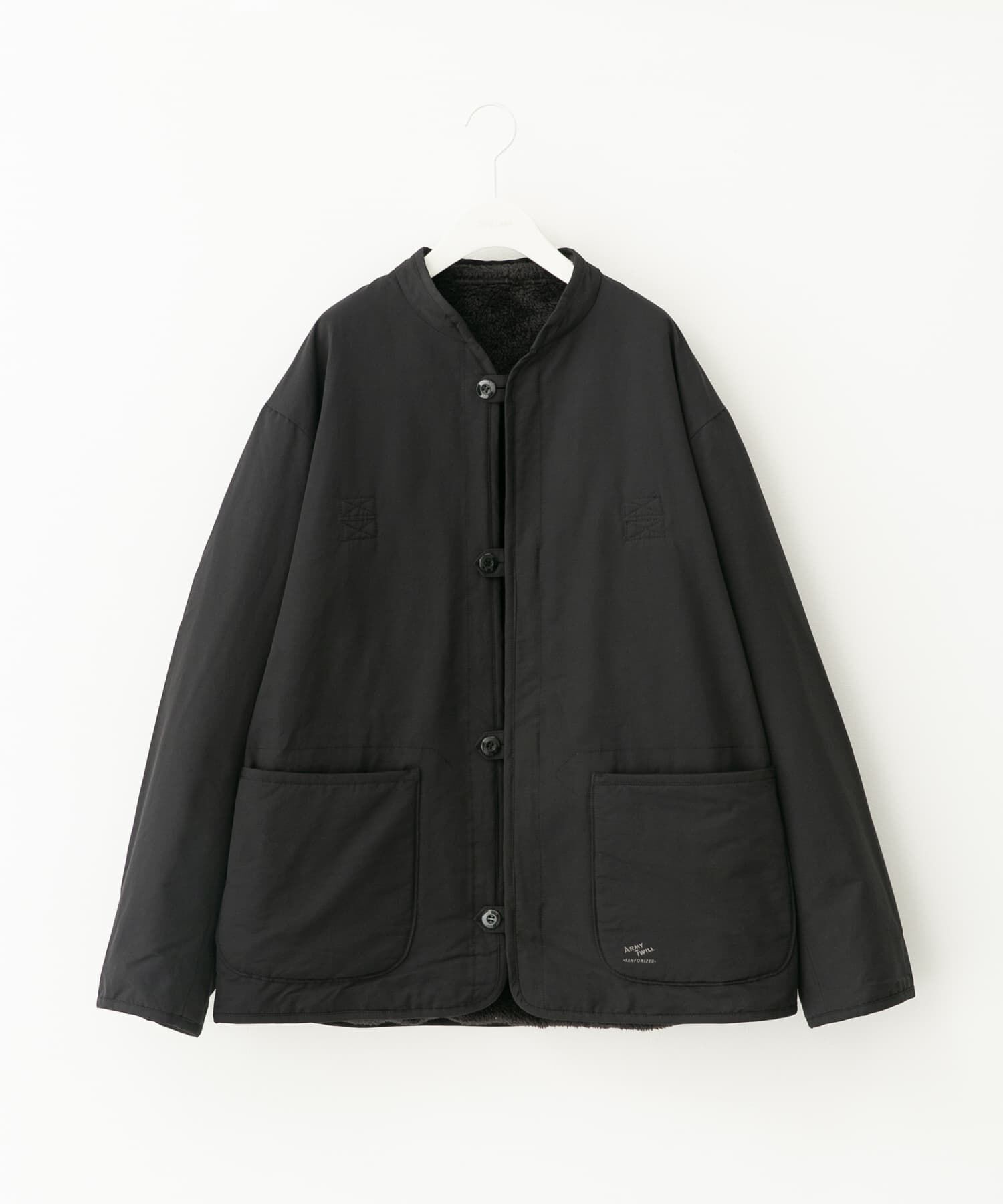 Sonny Label 「『別注』ARMY TWILL&times;Sonny Label　Reversible Jacket」|ノーカラーコート|