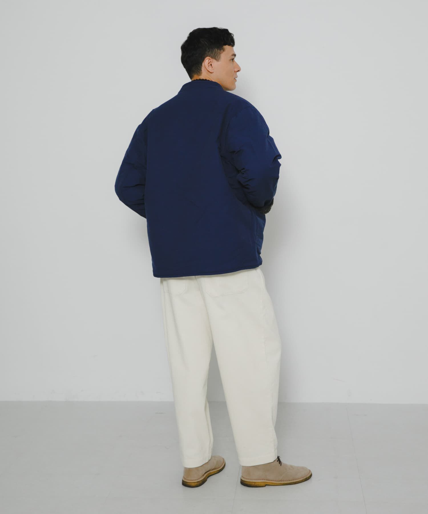 Sonny Label 「『別注』ARMY TWILL&times;Sonny Label　Reversible Jacket」|ノーカラーコート|