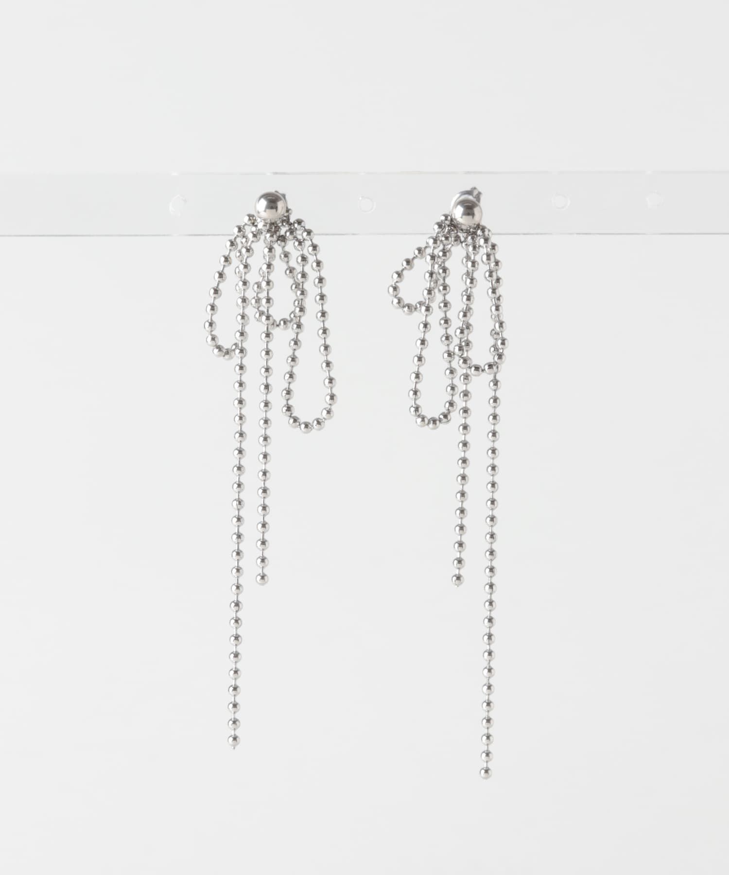 Sonny Label 「ステンレススウィングボールチェーンピアス」|ピアス|シルバー