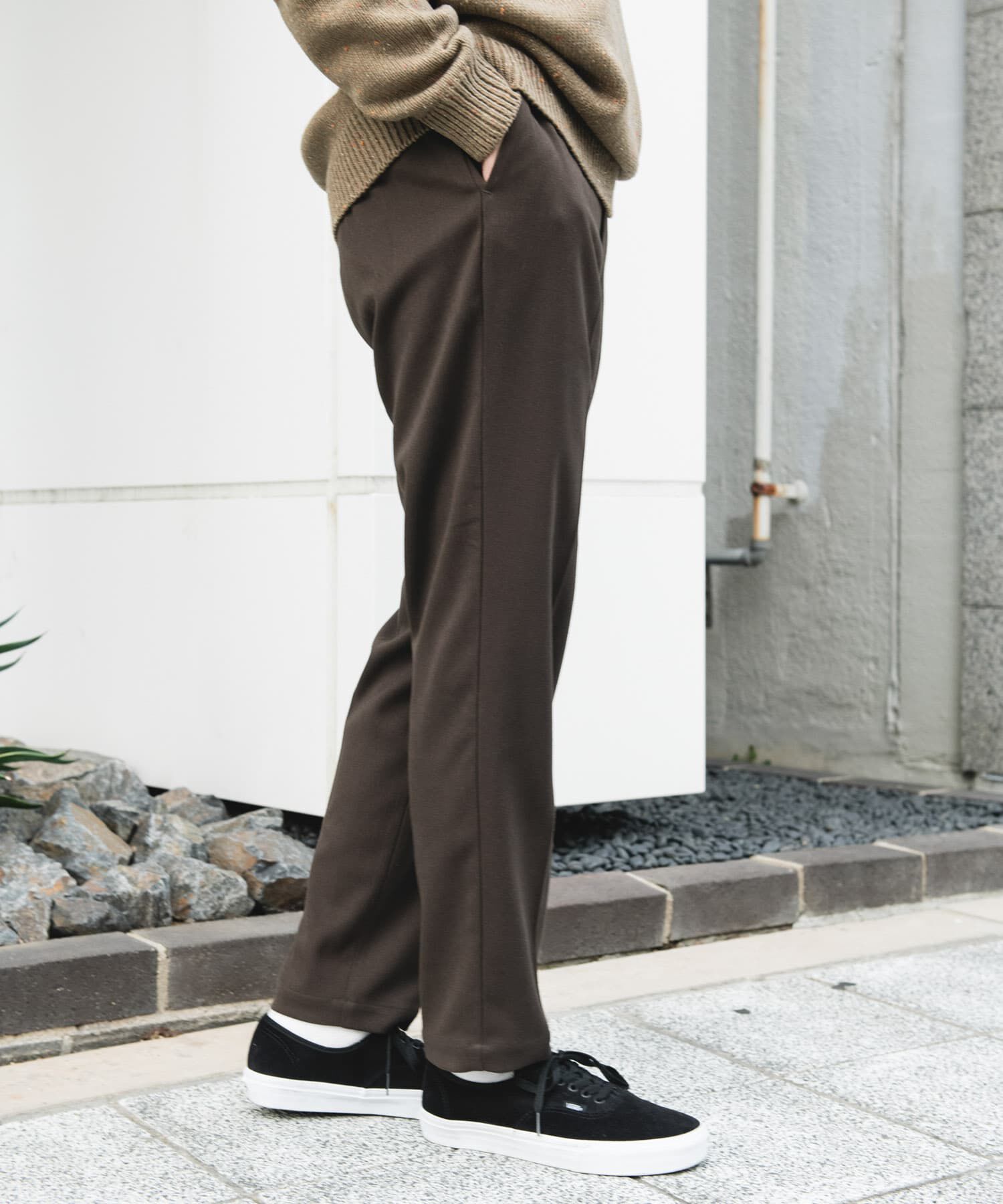URBAN RESEARCH DOORS「ウールライクテーパードトラウザー」|その他|