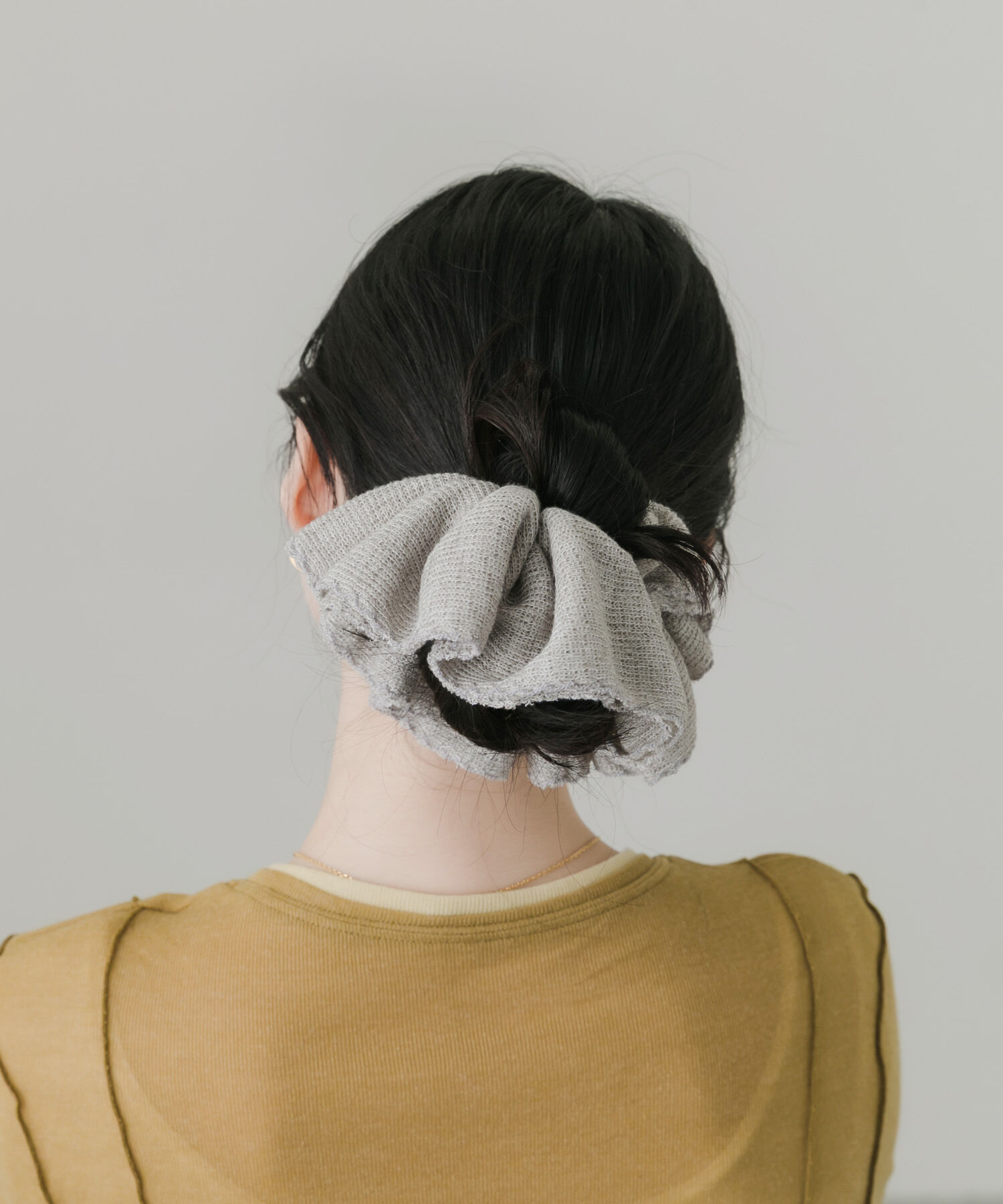 SMELLY「ニットボリュームシュシュ」|ヘアゴム・シュシュ|