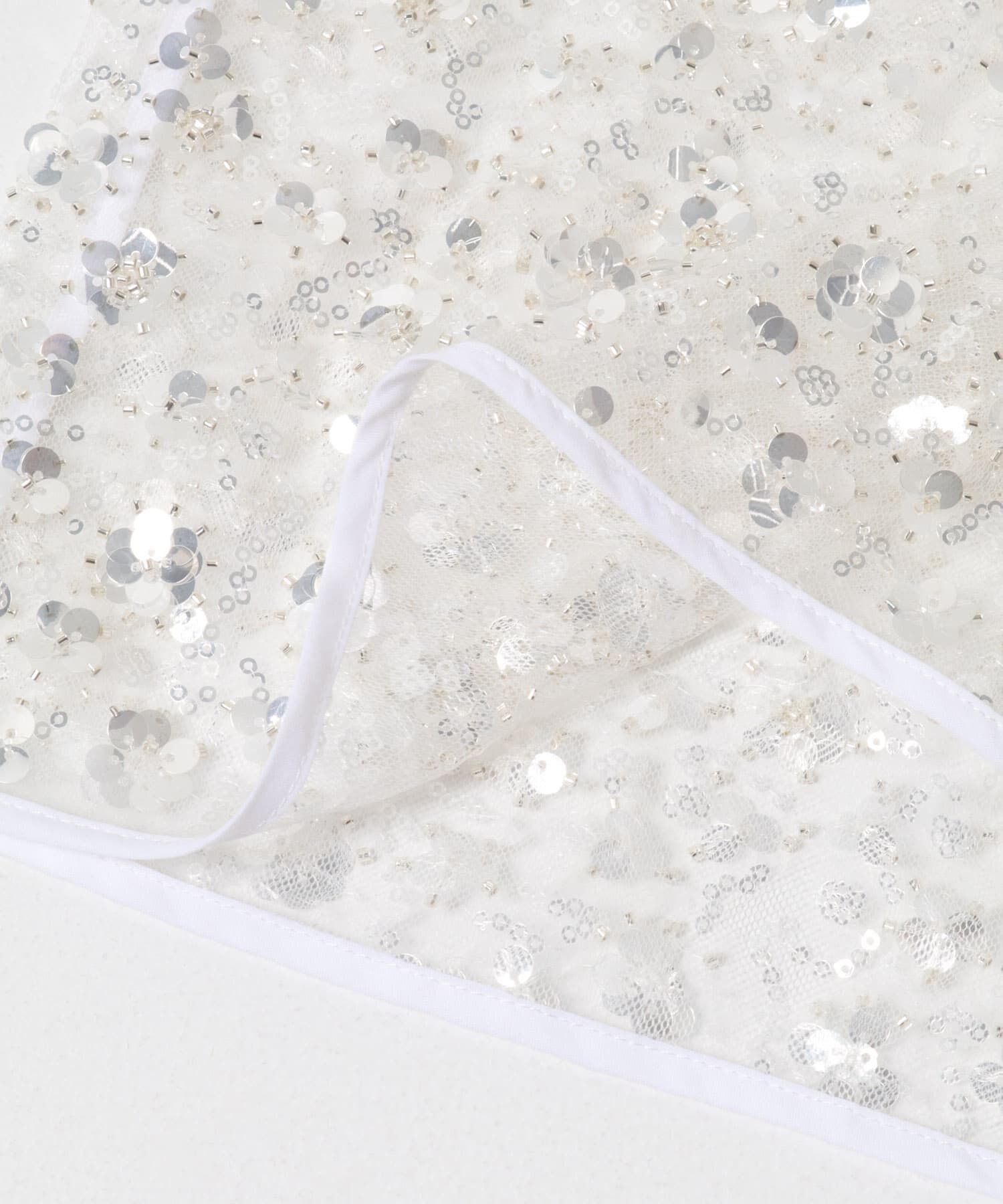 URBAN RESEARCH「スパンコールチュールレイヤードスカート」|スカート|