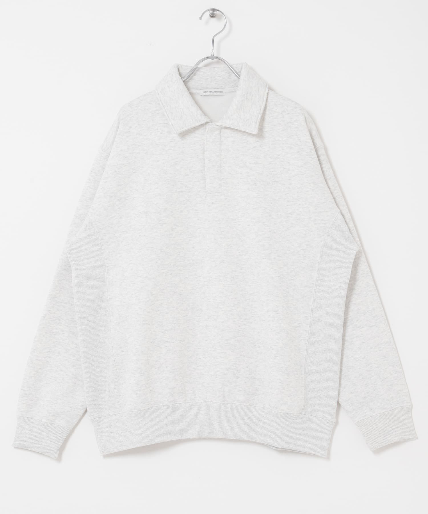 URBAN RESEARCH DOORS「裏起毛スウェットポロシャツ」|スウェット・ジャージ|