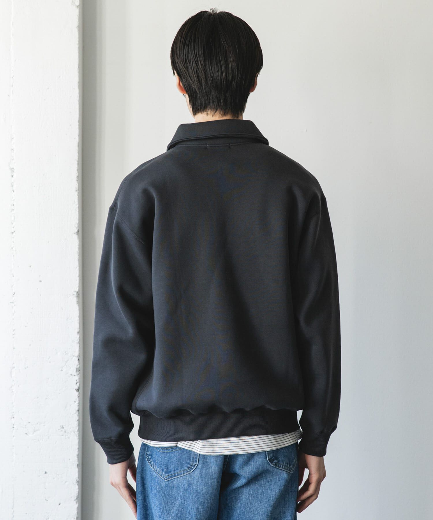 URBAN RESEARCH DOORS「裏起毛スウェットポロシャツ」|スウェット・ジャージ|