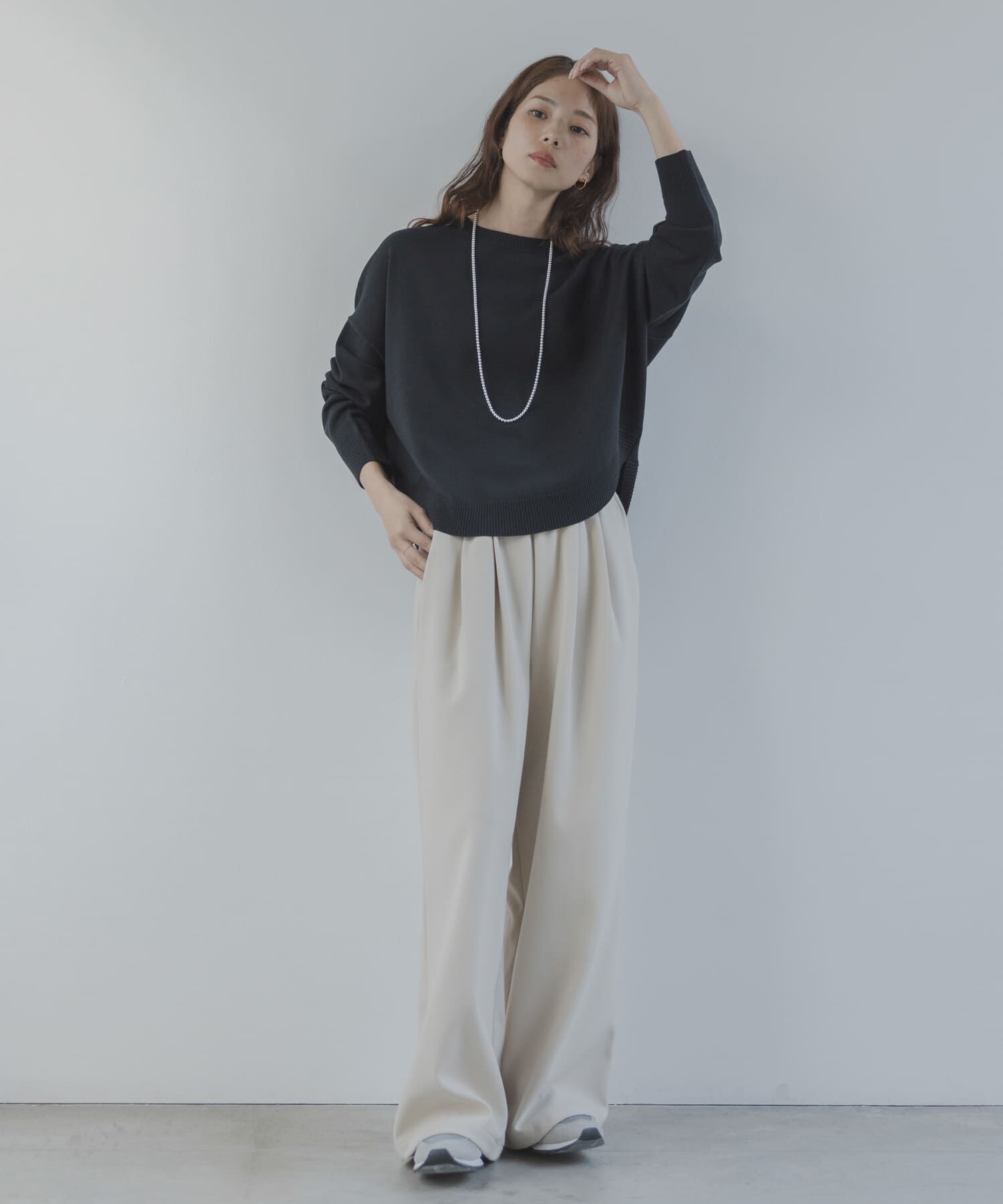 Sonny Label 「アンチピリングコクーンフォルムニット」|ニット・セーター|