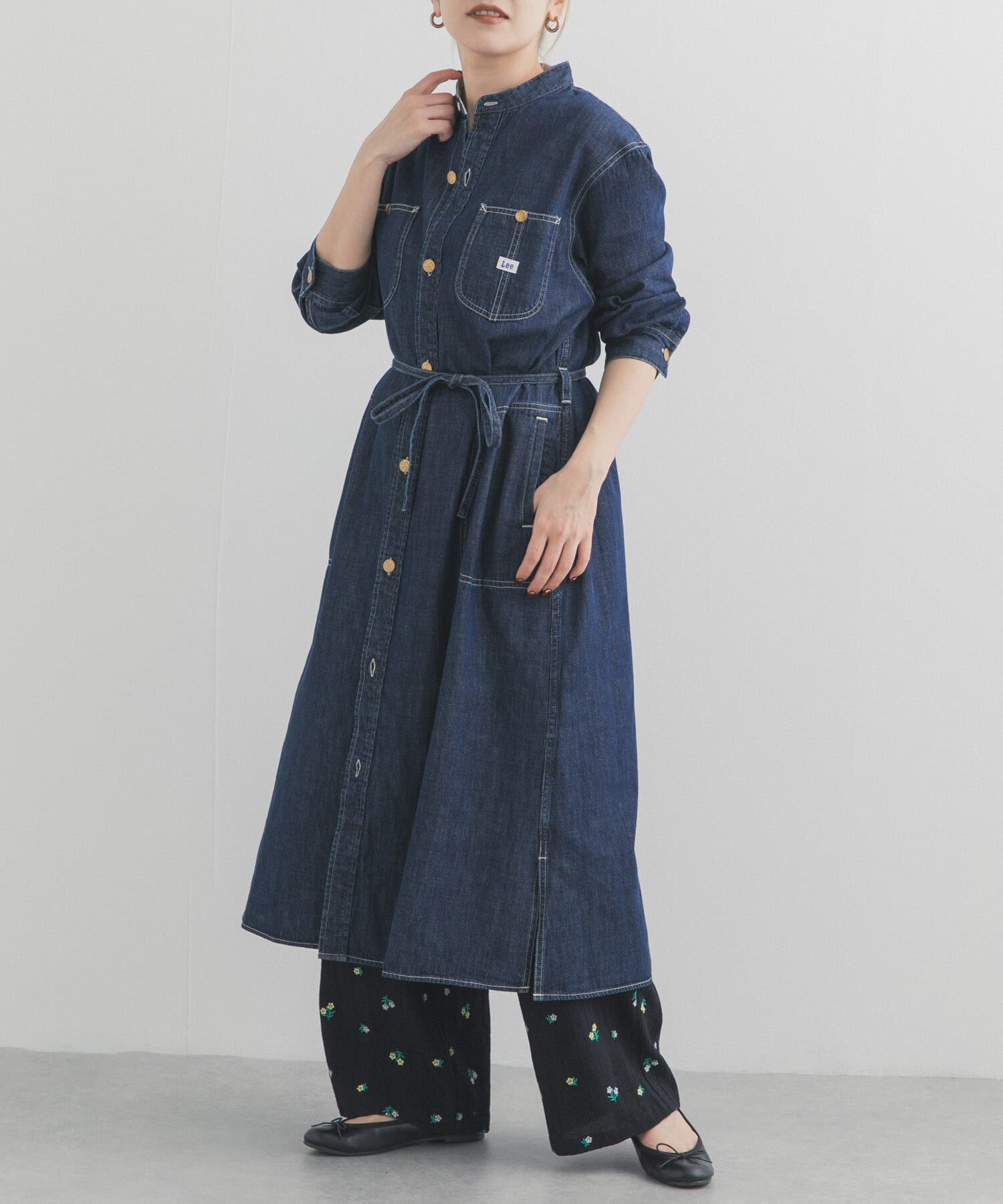 URBAN RESEARCH DOORS「『別注』Lee&times;DOORS　WORK SHIRTS ONE-PIECE」|ワンピース|