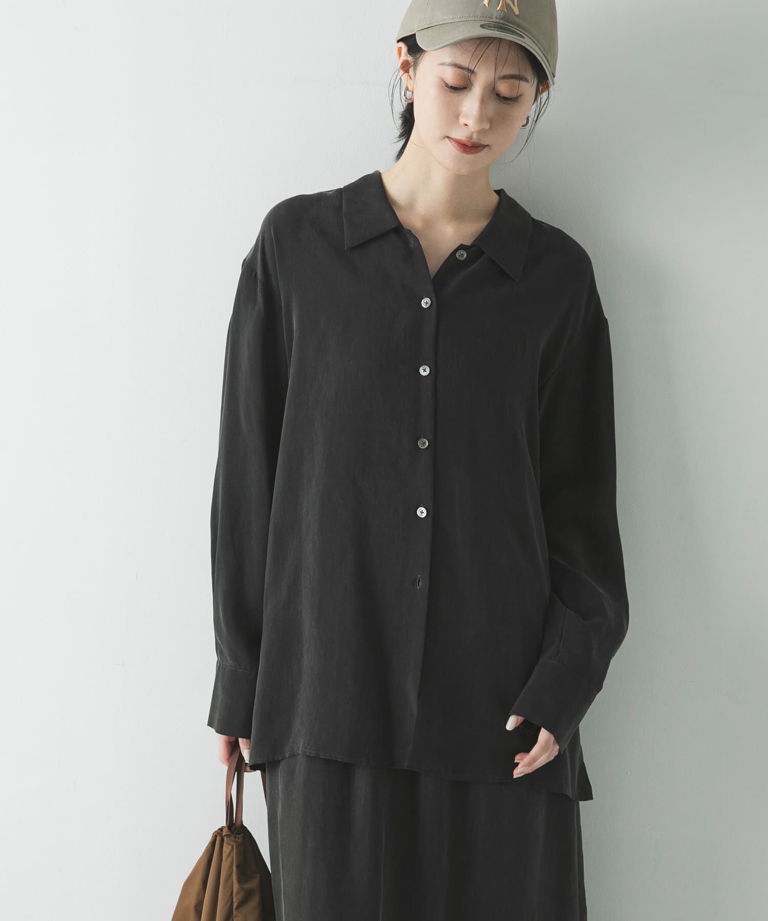 URBAN RESEARCH「キュプラシャツ」|シャツ・ブラウス|