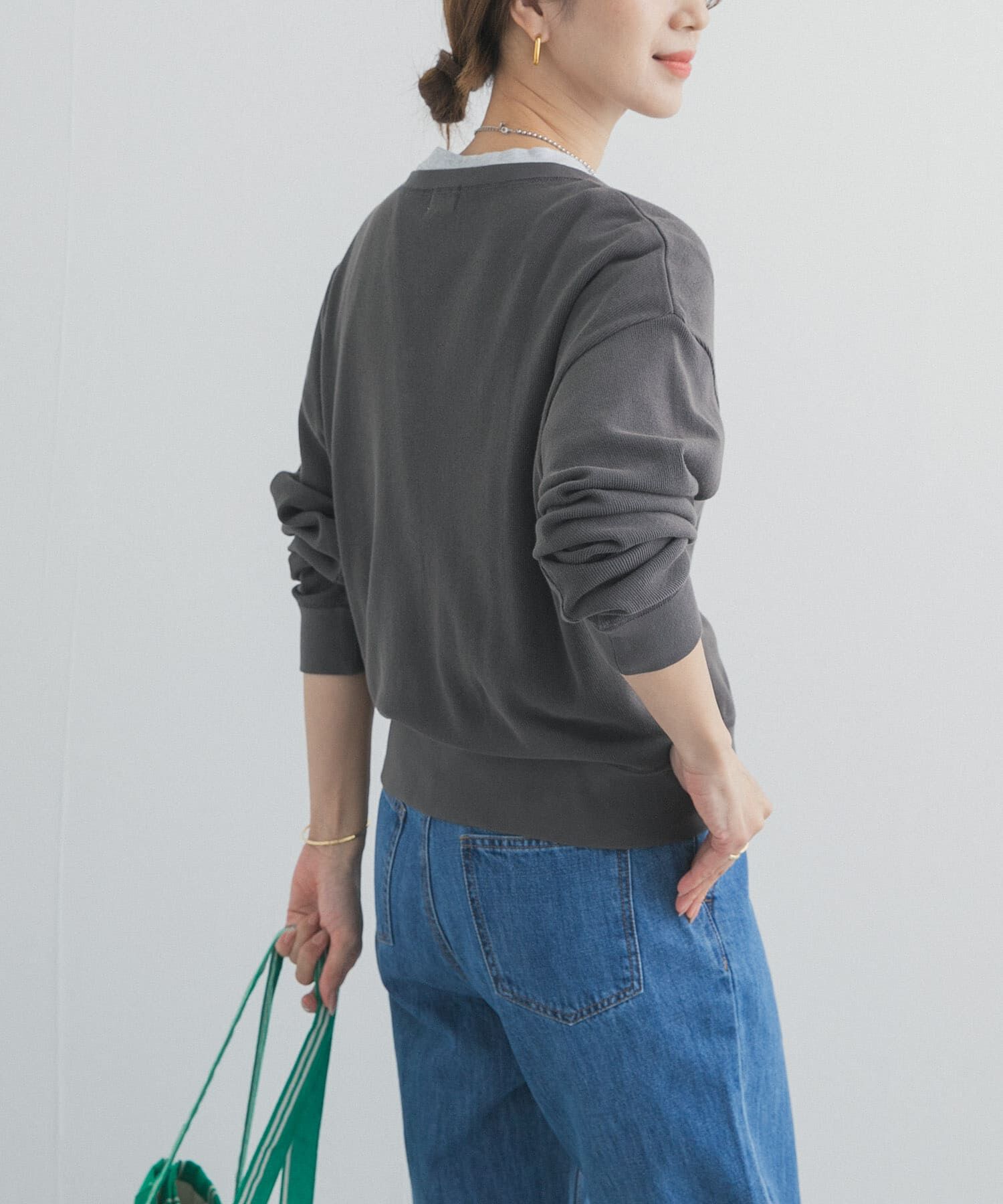 URBAN RESEARCH DOORS「ライトタックフライスカーディガン」|カーディガン|