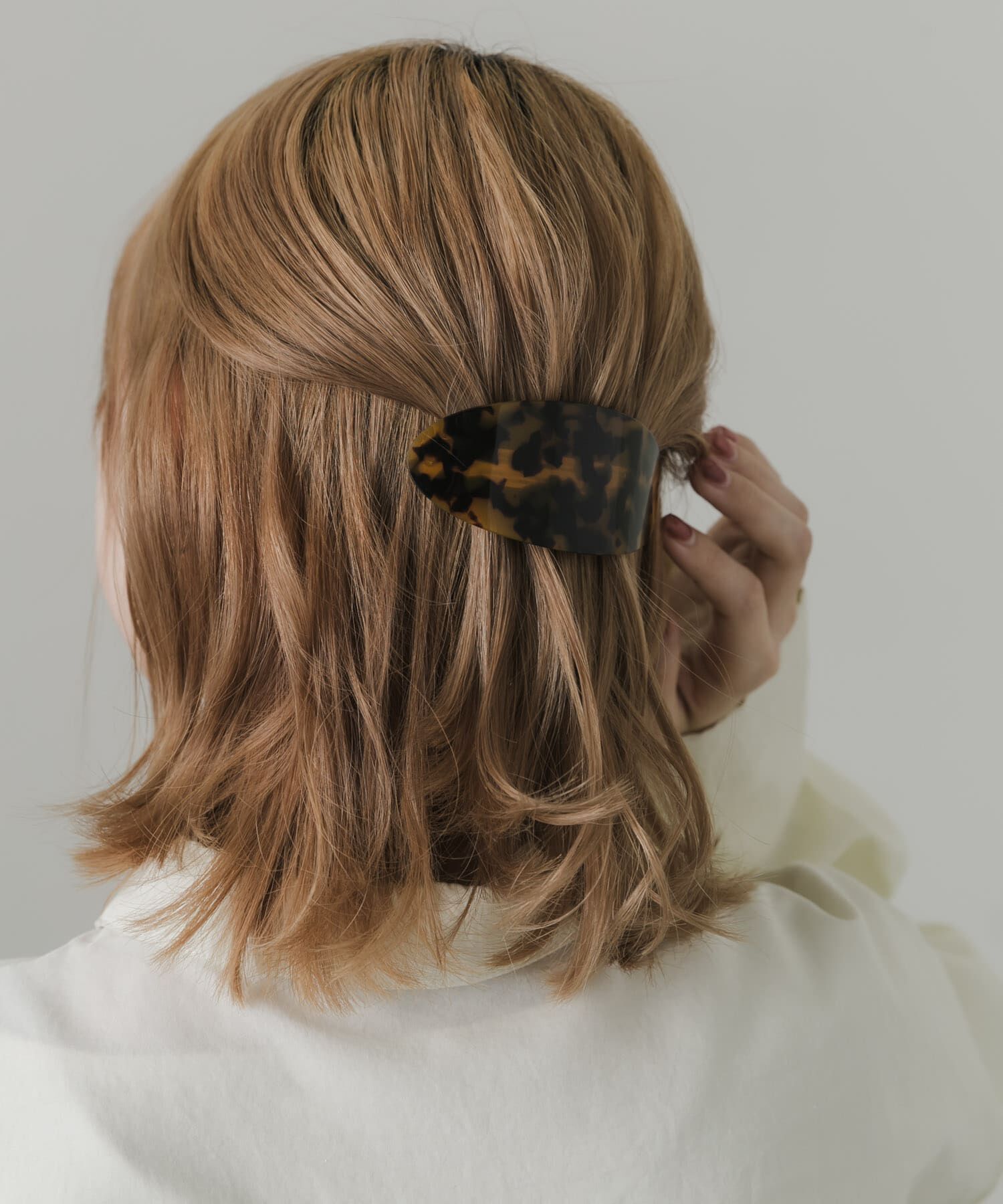 SMELLY「ワイドオーバルバレッタ」|その他|