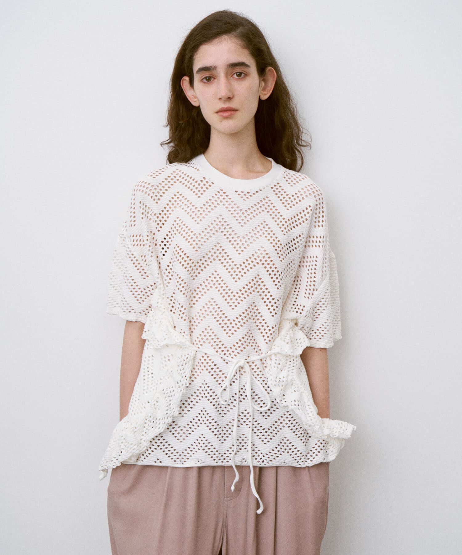 URBAN RESEARCH DOORS「unfil　MESHCOTTONJERSEYT-SHIRTS」|Tシャツ・カットソー|