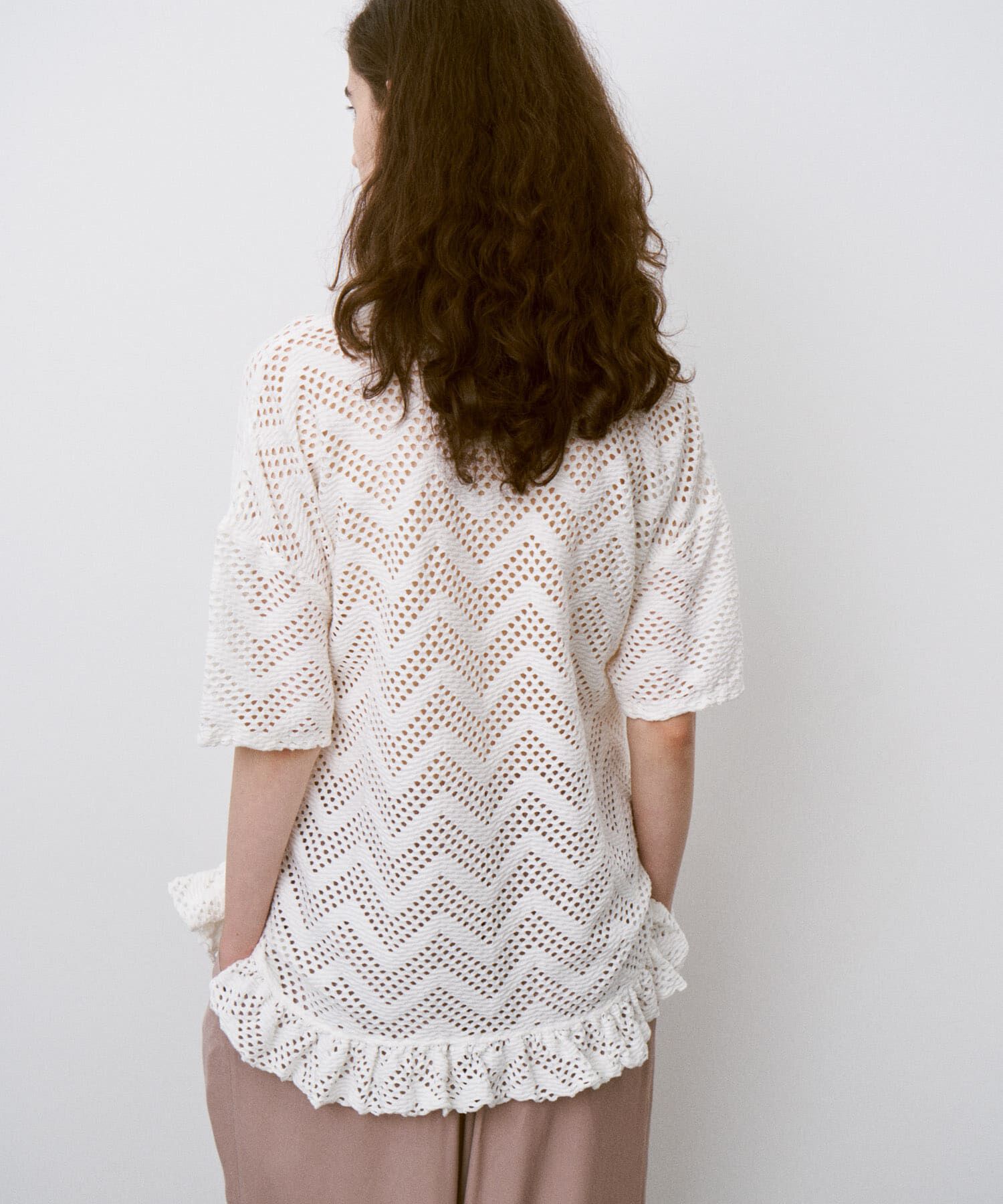 URBAN RESEARCH DOORS「unfil　MESHCOTTONJERSEYT-SHIRTS」|Tシャツ・カットソー|